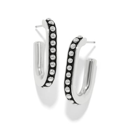 Pretty Tough Link Hoop Earrings