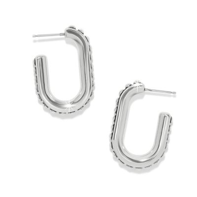 Pretty Tough Link Hoop Earrings