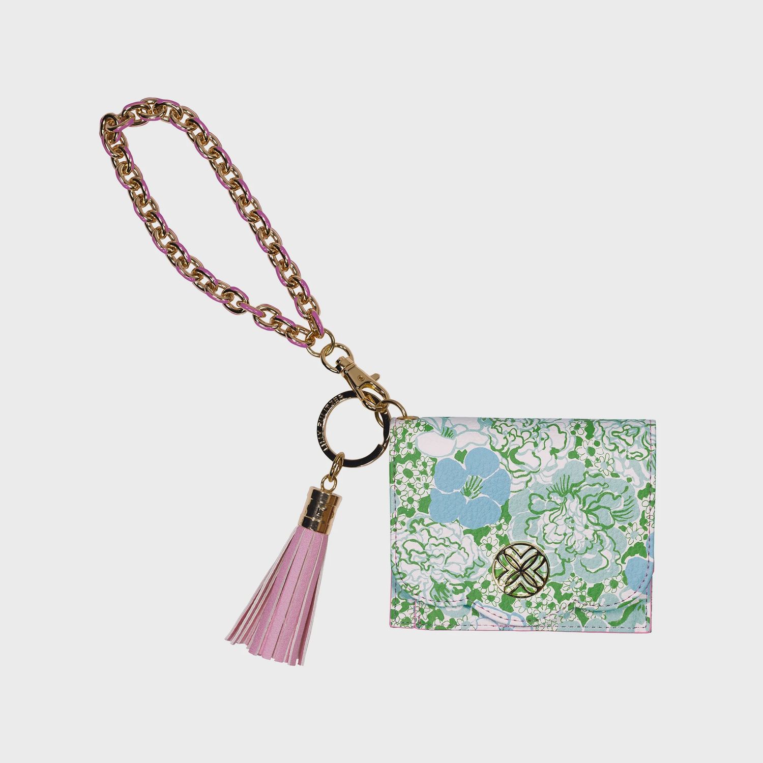 Lilly Pulitzer Snap Card Case, Mint Condition Burst Of Joy