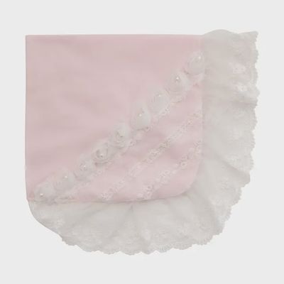 Haute Baby Precious Blush Blanket For Infants &amp; Toddlers