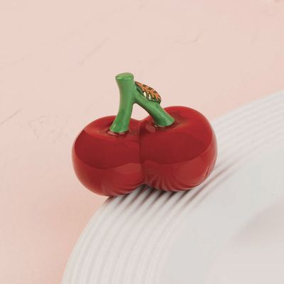 Nora Fleming Cheery Cherries Hand-Painted Decorative Mini