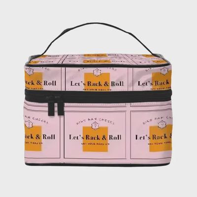 Champagne &amp; Mahj Collection Mahjong Tile Storage Bag Tote
