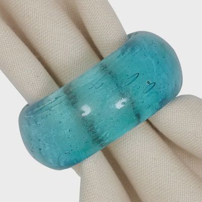 Sea Glass Napkin Rings