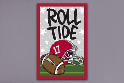 Alabama Football Flag