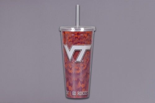 Virginia Tech Tie Dye Tumbler