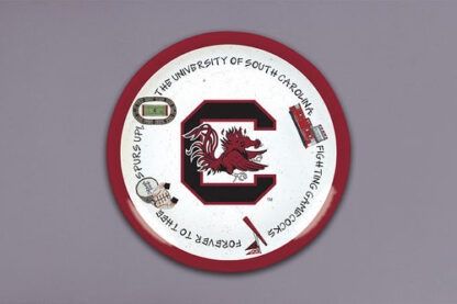 South Carolina 13.5 Inch Round Charger