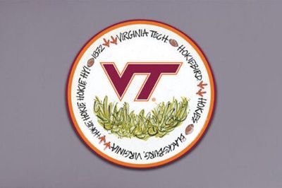 Virginia Tech 4 plate set