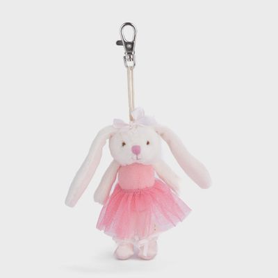Jayleen Bag Charm - Floral Pink