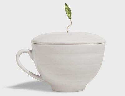 Café Cup Orchid White