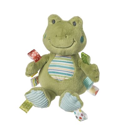 Taggies Peepers Frog Soft Toy – 11″