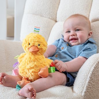 Taggies Dunkin Duck Soft Toy – 10″