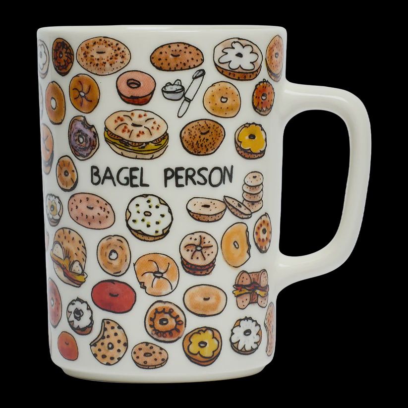 Ben Lonovitz - Bagel Person Mug (10oz)