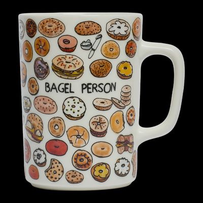Ben Lonovitz - Bagel Person Mug (10oz)