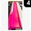 Wooden, 20" Scalloped Racks, Colour: Pink