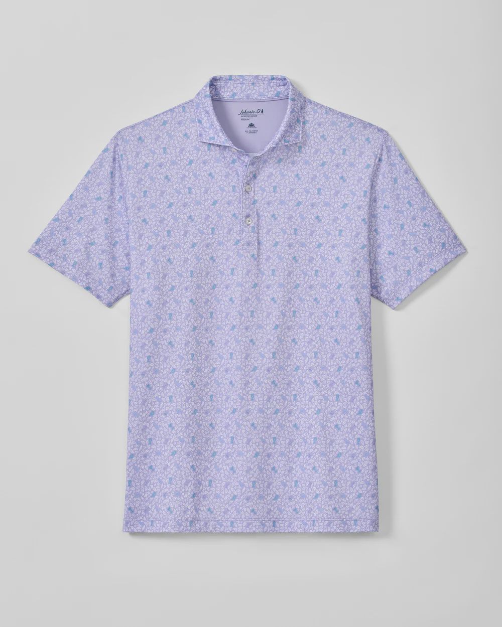 Performance Jersey Polo - Island Cocktail, Colour: Viola, Size: Medium