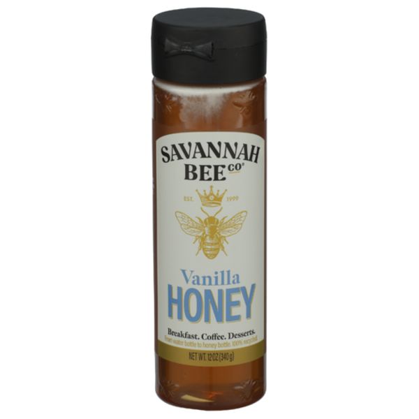 12oz Plastic Squeeze Vanilla Honey