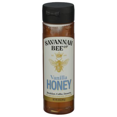 12oz Plastic Squeeze Vanilla Honey