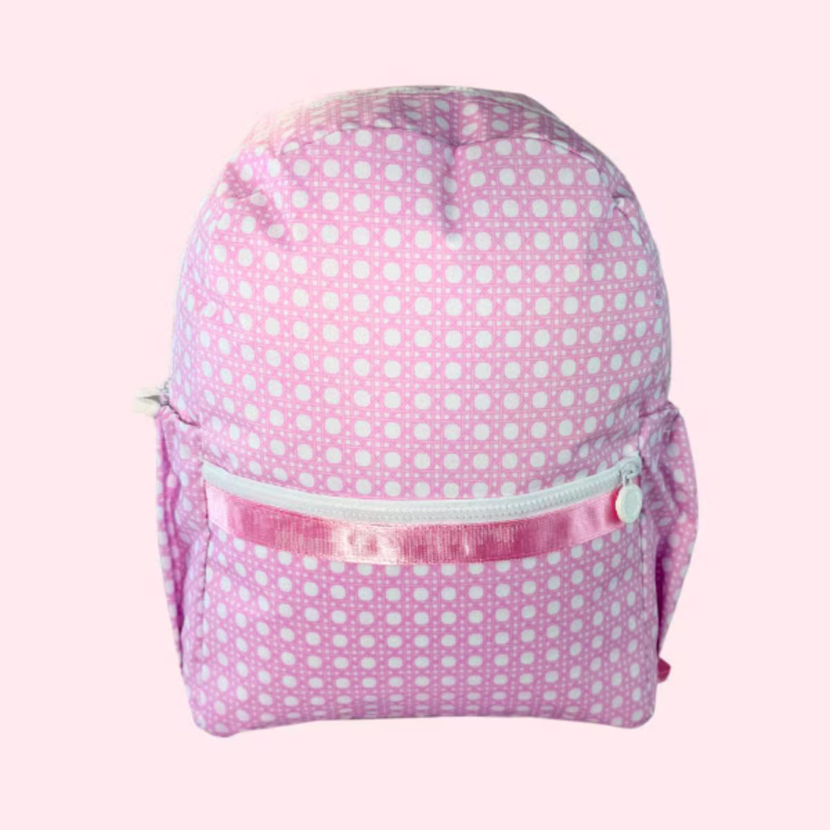 Bungalow Medium Backpack w/ Pockets, Colour: Pink