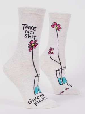 Take No Shit Give No Fucks Socks