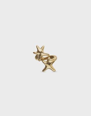 Uno De Fifty Starborn Double Starfish Ring