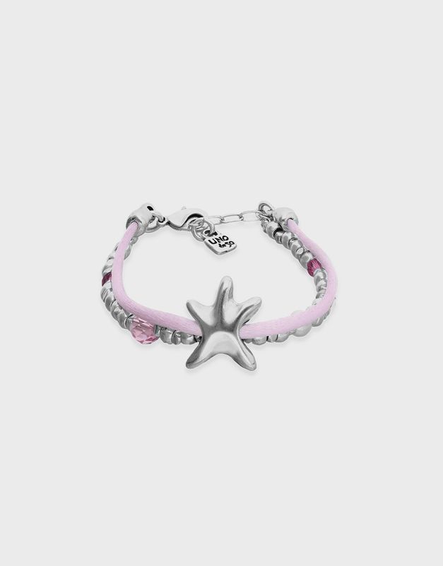 Uno De Fifty Silk Thread Starfish Bracelet