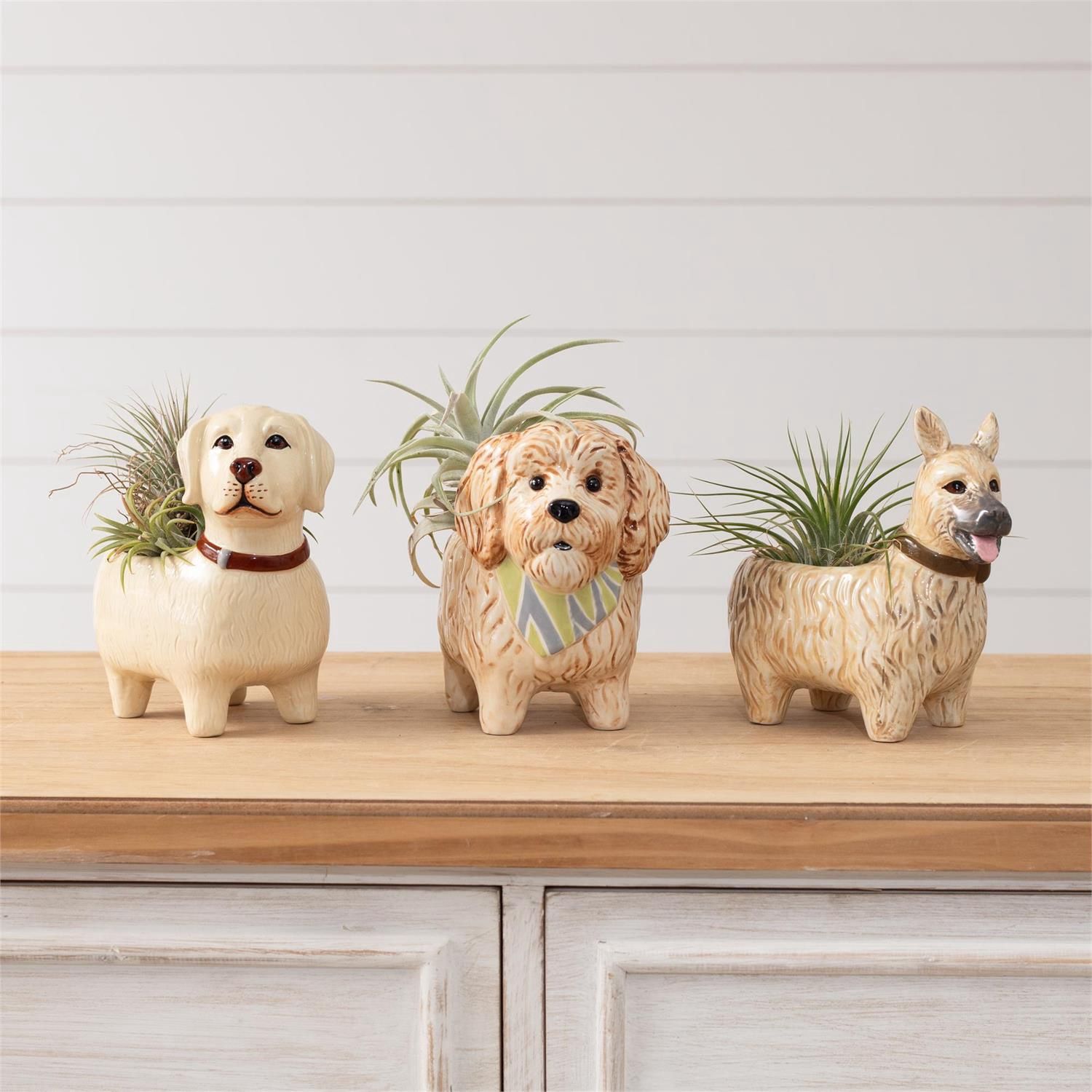 Bud vases - Doggies