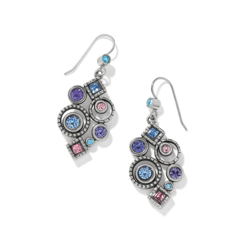Brighton Halo Nova Cluster French Wire Earrings