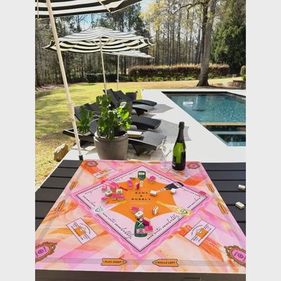 Anders Ruff Bams &amp; Bubbly Neoprene Mahjong Mat | 33x33 Non-Slip