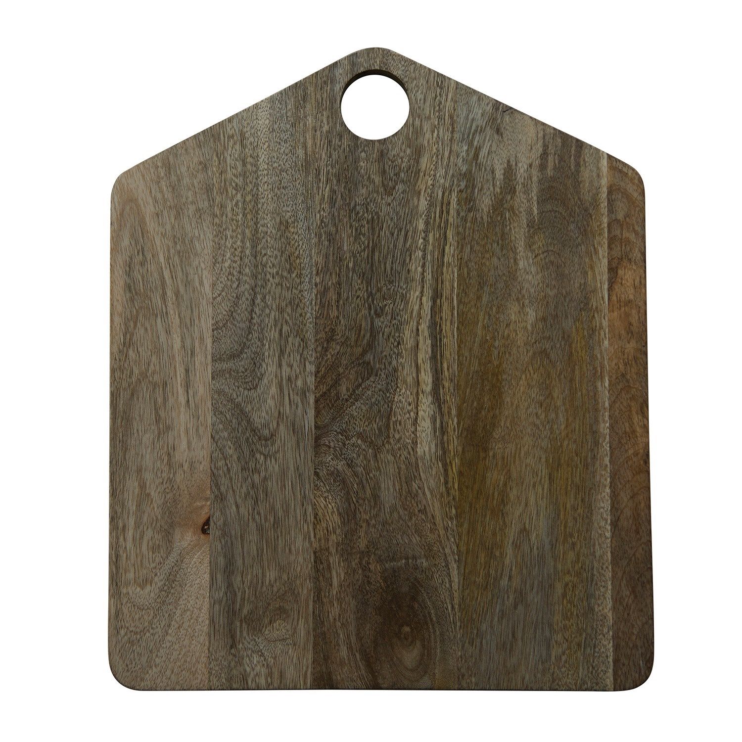 15"L x 12-1/2"W Mango Wood Serving Board