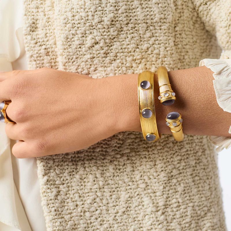 Julie Vos Cobblestone Demi Cuff