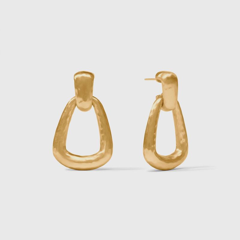 Julie Vos Sahara Demi Doorknocker Earring