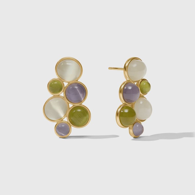 Julie Vos Cobblestone Statement Earring
