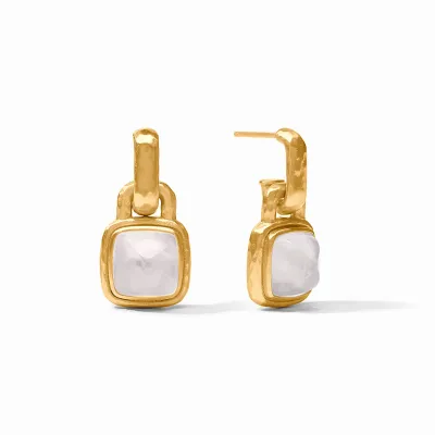 Julie Vos Sahara Hoop &amp; Charm Earring