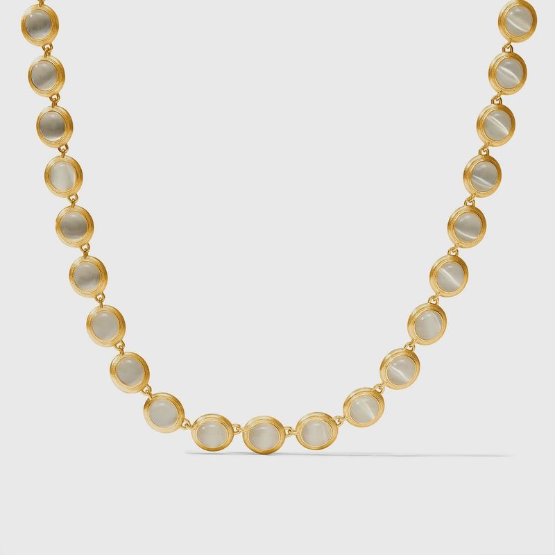Julie Vos Cobblestone Tennis Necklace