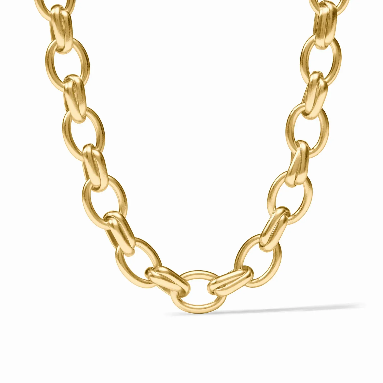Julie Vos Essex Link Necklace, Colour: Gold
