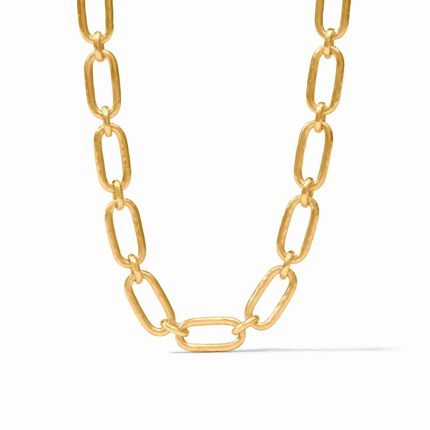 Julie Vos Sahara Demi Link Necklace, Colour: Gold