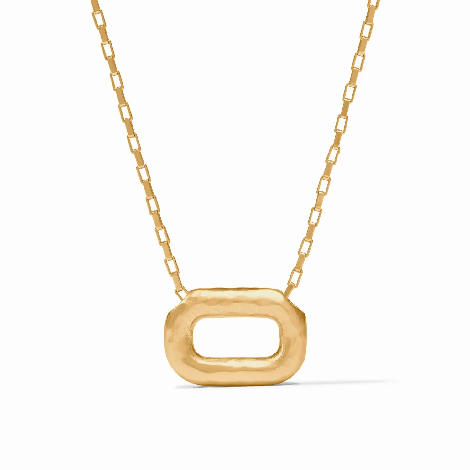 Julie Vos Sahara Pendant Necklace 24K Gold Plate Adjustable