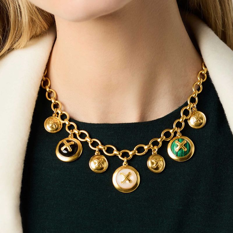 Julie Vos Essex Charm Necklace