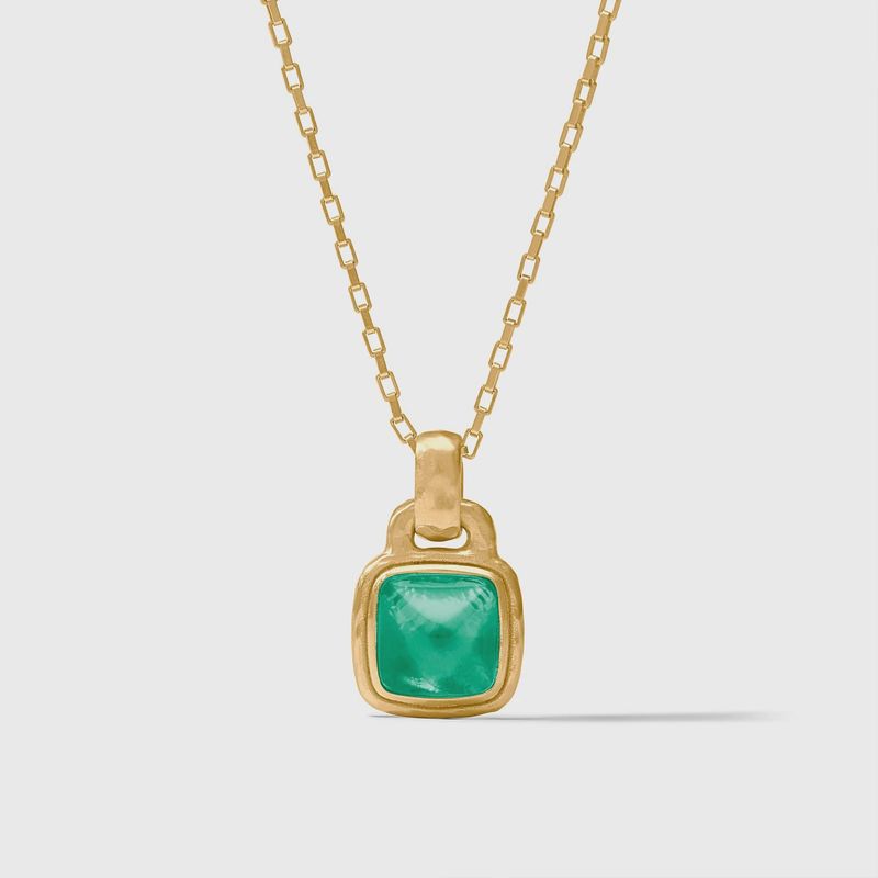 Julie Vos Sahara Solitaire Necklace