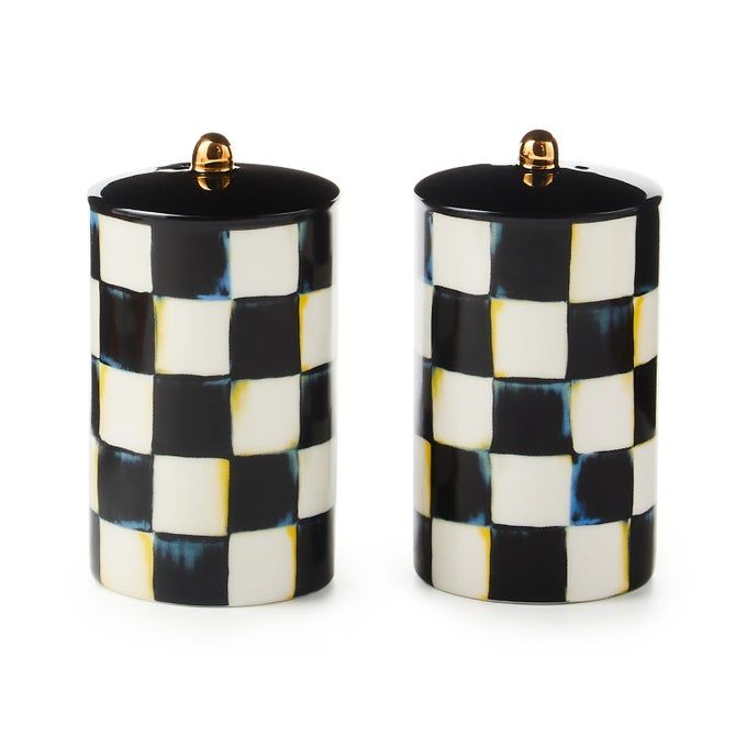 Courtly Check Farmhouse Salt &amp; Pepper Set