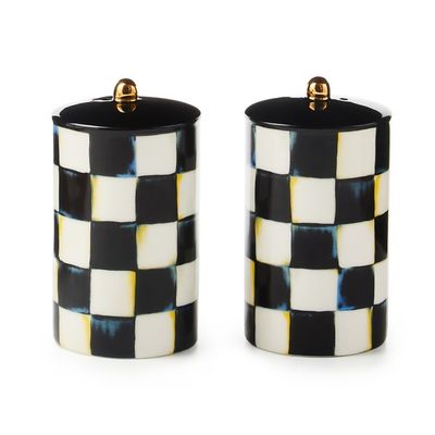 Courtly Check Farmhouse Salt &amp; Pepper Set