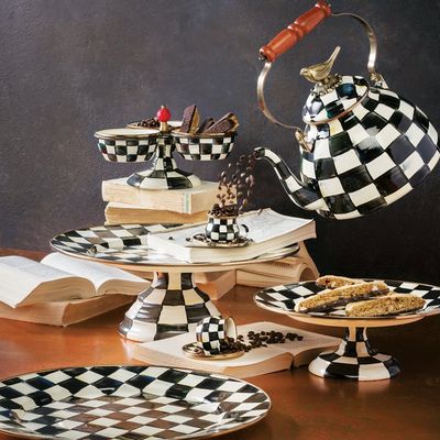Courtly Check Serving Platter