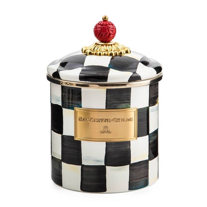 Courtly Check Small Canister
