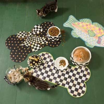 Courtly Check Large Pet Dish