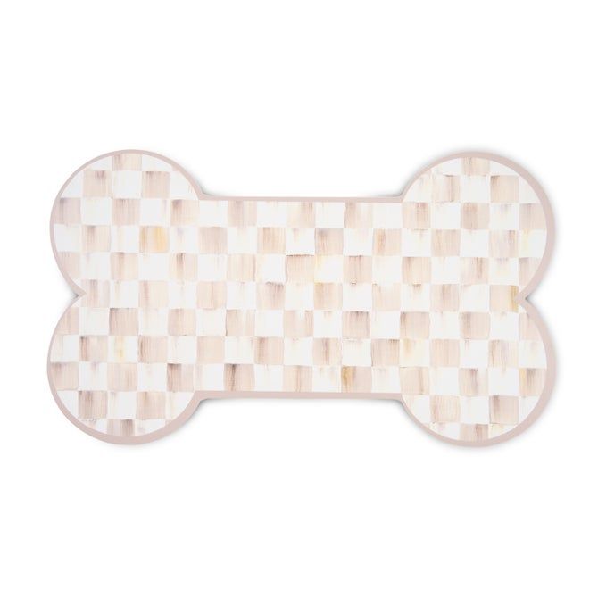 Mocha Check Pup Placemat