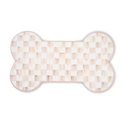 Mocha Check Pup Placemat