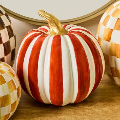 Paprika Stripe Medium Pumpkin