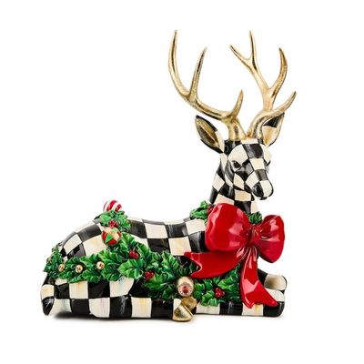 Holly Check Resting Deer