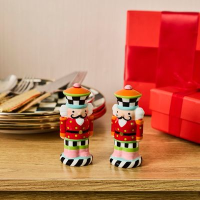 Confetti Nutcracker Salt &amp; Pepper Set