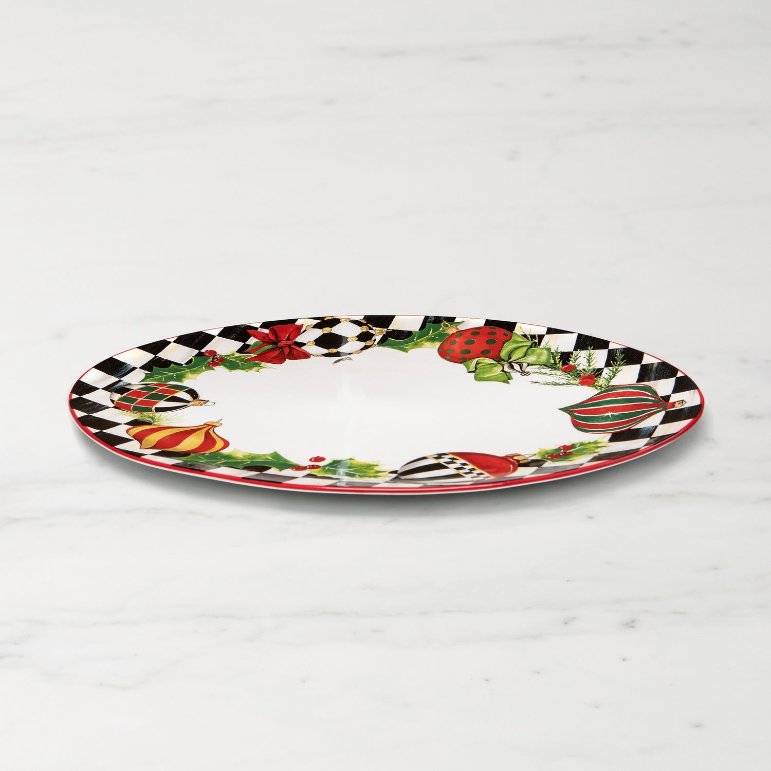 Deck The Halls Serving Platter